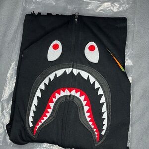 Black Bape Zip-Up Size Small With Bag